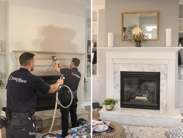 Professional soot removal by Monroe Chimney Sweep team in Monroe, NC